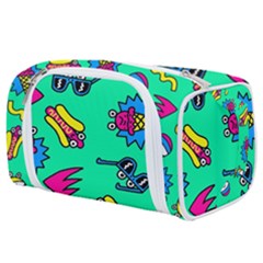 Pattern Adweek Summer Toiletries Pouch by Ndabl3x