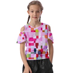 The Framework Paintings Square Kids  Butterfly Cutout T-shirt by Sarkoni