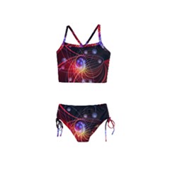 Physics Quantum Physics Particles Girls  Tankini Swimsuit by Sarkoni