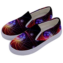 Physics Quantum Physics Particles Kids  Canvas Slip Ons by Sarkoni