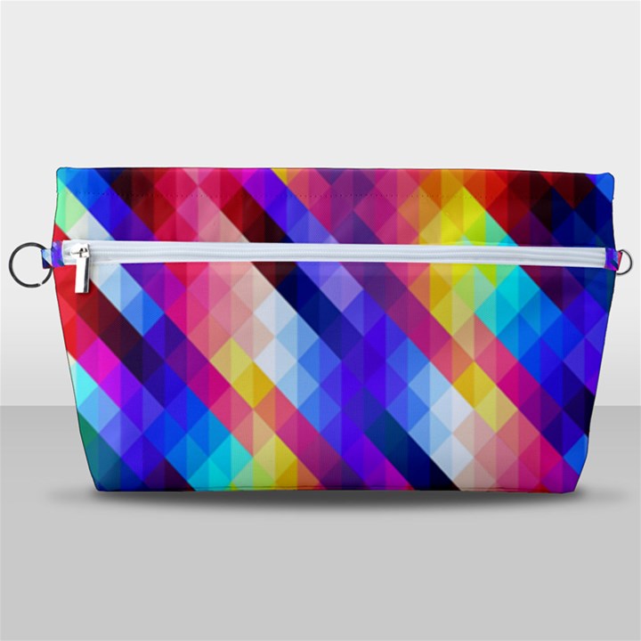 Abstract Background Colorful Pattern Handbag Organizer