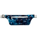 Blue Abstract Balls Spheres Active Waist Bag View1