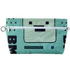 Adventure Time Beemo Bmo Illustration Cartoons Handbag Organizer by Sarkoni