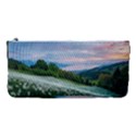 Field Of White Petaled Flowers Nature Landscape Handbag Organizer View3