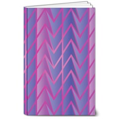 Geometric Background Abstract 8  X 10  Softcover Notebook by Pakjumat