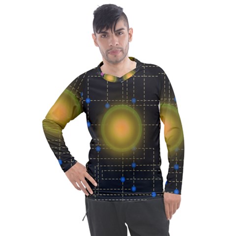 Technology System Men s Pique Long Sleeve T-shirt by Modalart