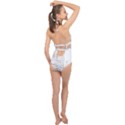 Owl Bird Wildlife Bird Of Prey Halter Front Plunge Swimsuit View2