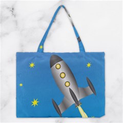 Rocket Spaceship Space Travel Nasa Medium Tote Bag by Ravend