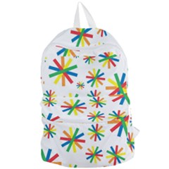 Celebrate Pattern Colorful Design Foldable Lightweight Backpack by Ravend