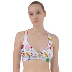 Summer Fair Food Goldfish Sweetheart Sports Bra by Ravend