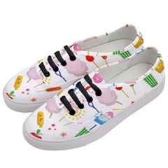 Summer Fair Food Goldfish Women s Classic Low Top Sneakers by Ravend