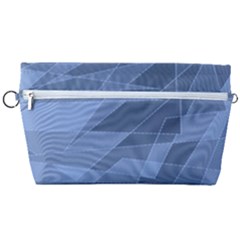 Lines Shapes Pattern Web Creative Handbag Organizer by Ravend