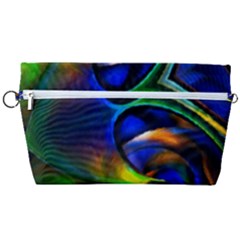 Light Texture Abstract Background Handbag Organizer by Amaryn4rt