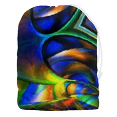 Light Texture Abstract Background Drawstring Pouch (3xl) by Amaryn4rt