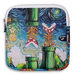 Cartoon Game Games Starry Night Doctor Who Van Gogh Parody Mini Square Pouch by Modalart