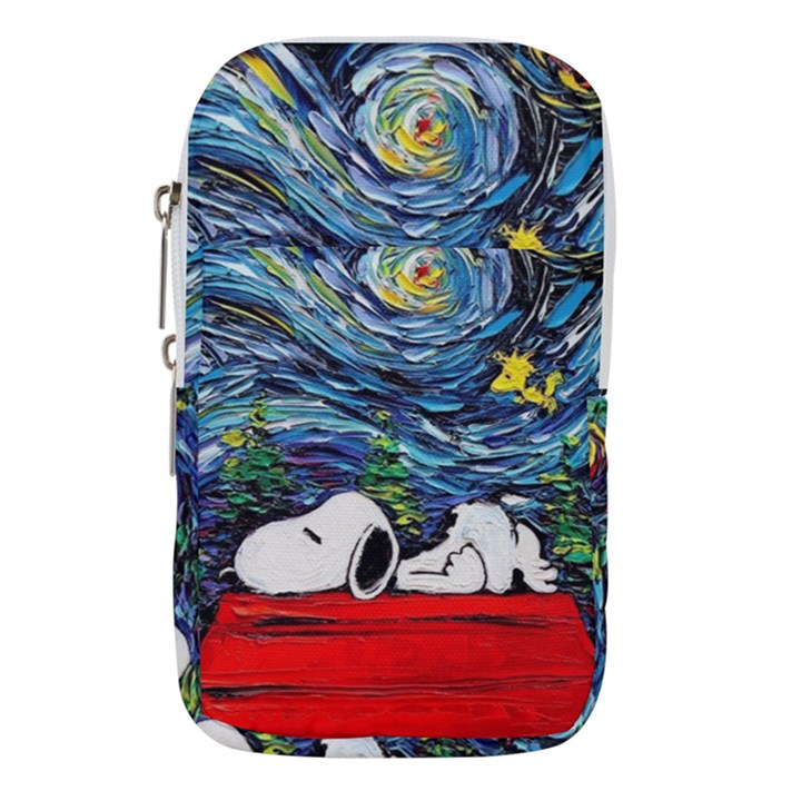 Dog House Vincent Van Gogh s Starry Night Parody Waist Pouch (Large)