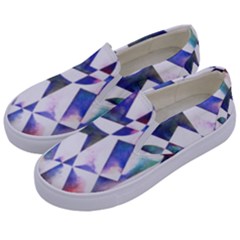 Abstract Art Work 1 Kids  Canvas Slip Ons by mbs123