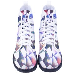 Abstract Art Work 1 Women s High-top Canvas Sneakers by mbs123