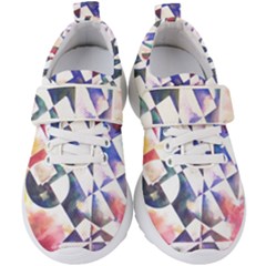 Abstract Art Work 1 Kids  Velcro Strap Shoes by mbs123