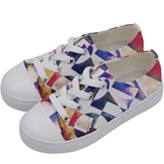 Abstract Art Work 1 Kids  Low Top Canvas Sneakers by mbs123