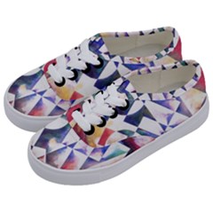 Abstract Art Work 1 Kids  Classic Low Top Sneakers by mbs123