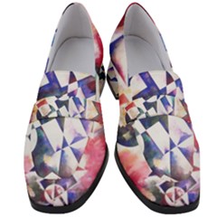 Abstract Art Work 1 Women s Chunky Heel Loafers by mbs123