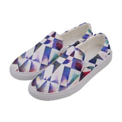 Abstract Art Work 1 Women s Canvas Slip Ons by mbs123