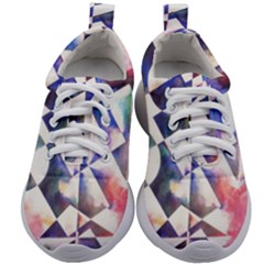 Abstract Art Work 1 Kids Athletic Shoes by mbs123