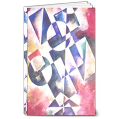 Abstract Art Work 1 8  X 10  Softcover Notebook by mbs123