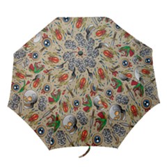 Tattoo Pattern Folding Umbrellas by Bedest