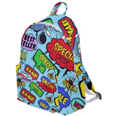 Comic Bubbles Seamless Pattern The Plain Backpack by Bedest