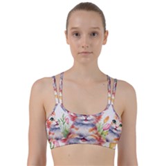 Kitty Watercolour Line Them Up Sports Bra by ttlisted