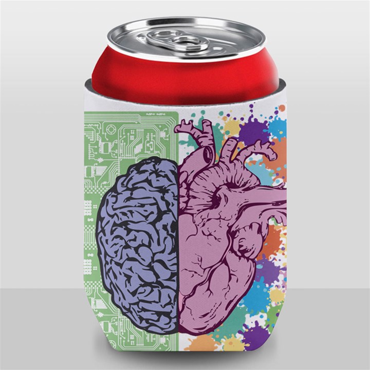 Brain Heart Balance Emotion Can Holder