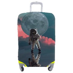 Astronaut Moon Space Nasa Planet Luggage Cover (medium) by Maspions