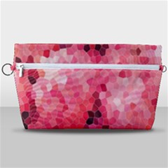 Mosaic Structure Pattern Background Handbag Organizer by Hannah976