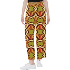 Geometry Shape Retro Trendy Symbol Women s Pants  by Hannah976