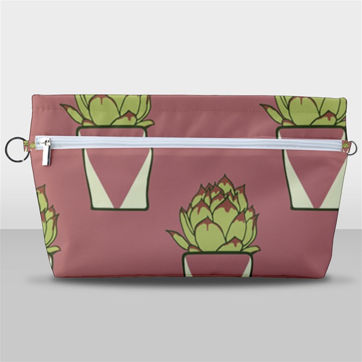 Cactus Pattern Background Texture Handbag Organizer