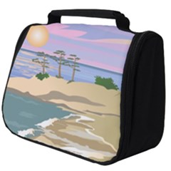 Vacation Island Sunset Sunrise Full Print Travel Pouch (big) by Sarkoni