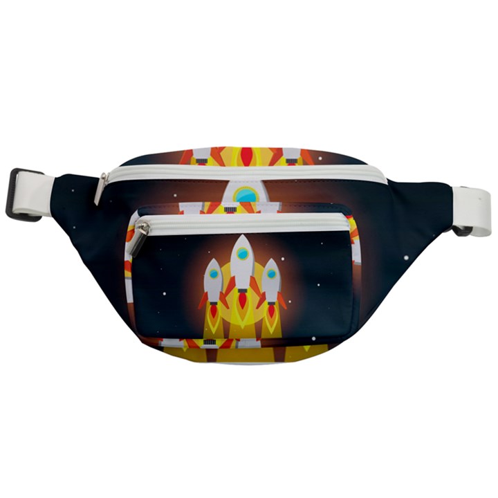 Rocket Take Off Missiles Cosmos Fanny Pack