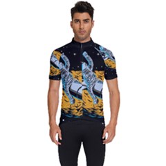 Astronaut Planet Space Science Men s Short Sleeve Cycling Jersey by Sarkoni