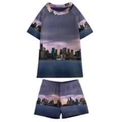 Sydney Australia Travel Oceania Kids  Swim T-shirt And Shorts Set by Grandong