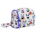 Playing Pandas Cartoons Satchel Shoulder Bag View2