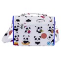 Playing Pandas Cartoons Satchel Shoulder Bag View3