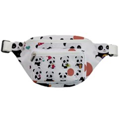 Playing Pandas Cartoons Fanny Pack by Apen