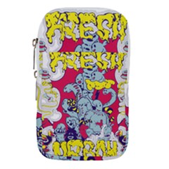 Fresh Urban Cartoon Monster Illustration Cartoon Character Text Waist Pouch (small) by Sarkoni