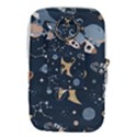 Space Theme Art Pattern Design Wallpaper Waist Pouch (Small) View2