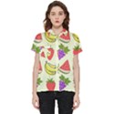 Fruits Pattern Background Food Short Sleeve Pocket Shirt View1