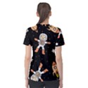 Astronaut Space Rockets Spaceman Women s Sport Mesh T-Shirt View2