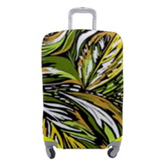 Foliage Pattern Texture Background Luggage Cover (small) by Ravend