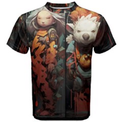  Men s Cotton T-shirt by Intrinketly777